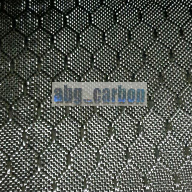 Carbon Kevlar / Carbon Fiber / Serat Bahan Karbon Kevlar Haxagonal 3K