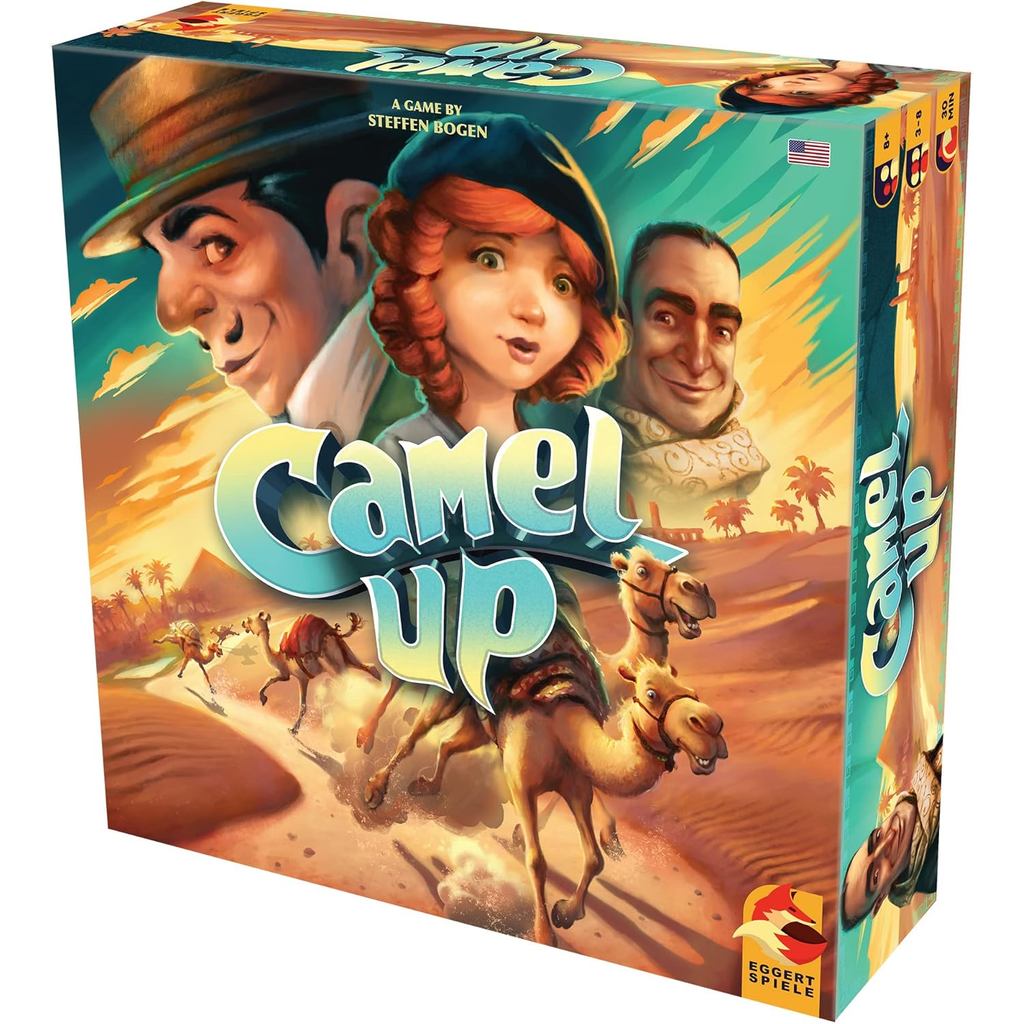 Board Game Camel Up (Second Edition) | Strategy , Dice Game | Family Board Game ZX26