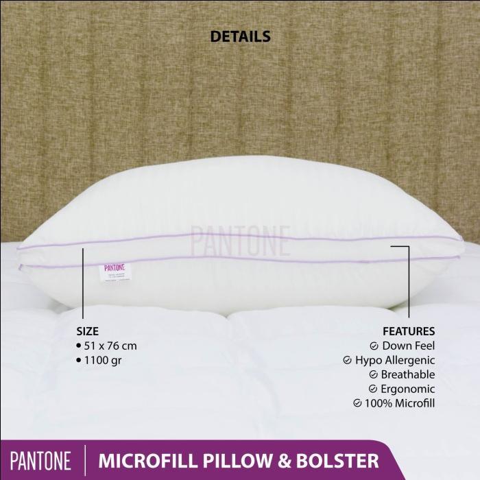 Pantone Bantal Dan Guling Microfill