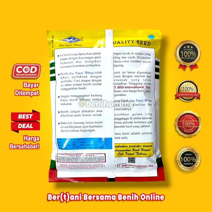 Little_Little_ Benih Jagung Manis Hibrida Top Green 250 Gram Cap Kapal Terbang