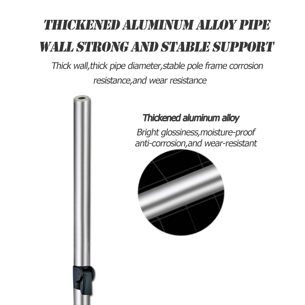 Aluminum alloy Thickened Telescopic Fishing Rod Bracket Fishing Rod Fishing Support Rod Bracket