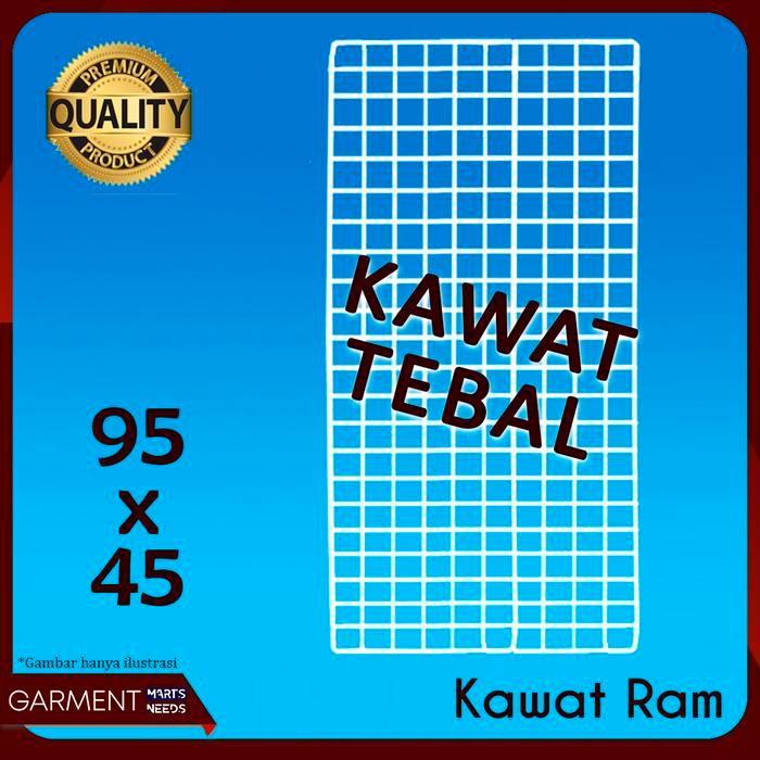 Ram Kawat 95 x 45 TEBAL Pajangan Rak Display Aksesoris HP