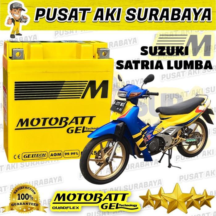 Aki Kering Motobatt Mtx5Al Sepeda Motor Satria Lumba Megapro Primus
