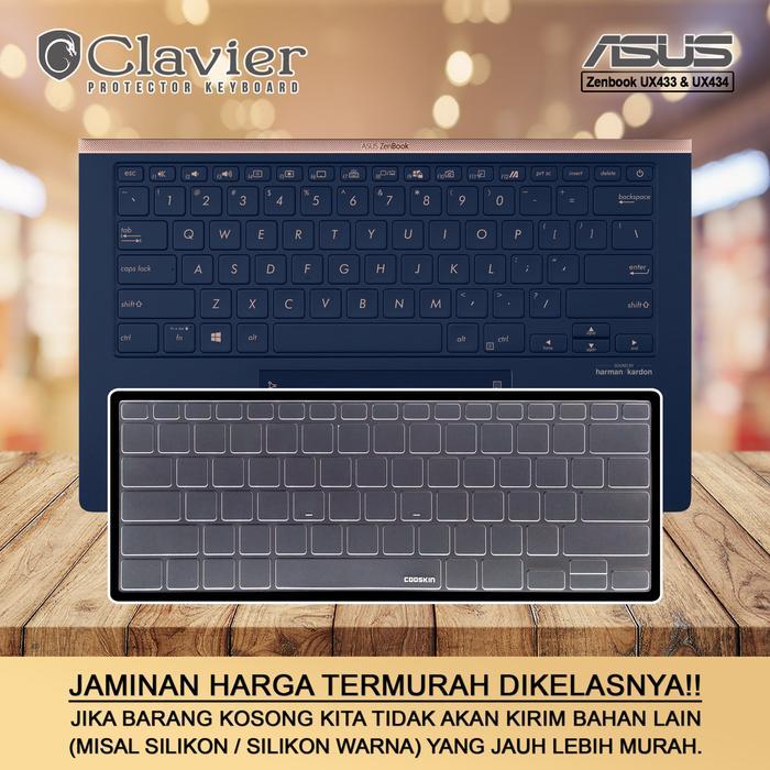 TERMURAH Keyboard Protector Cover Asus ZenBook 14 UX434 UX434F UX434FA UX434FAC