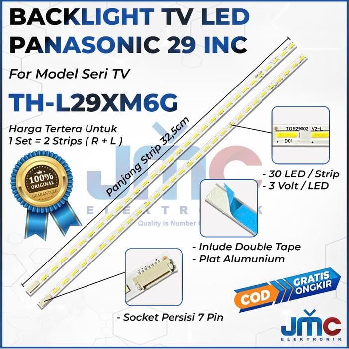 TERLARIS BACKLIGHT TV LED PANASONIC 29 INCH TH-L29XM6G THL29XM6G 29XM6G 29XM6 SALE