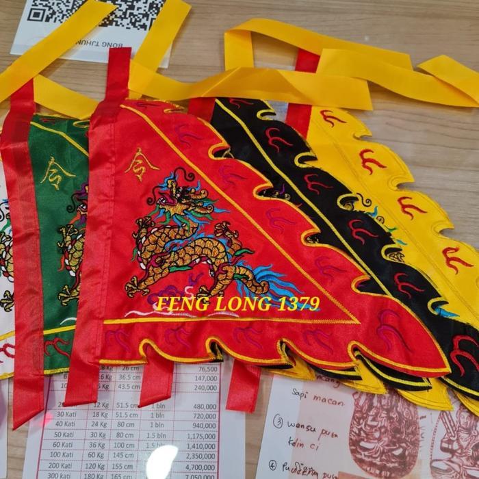 Panji (Bendera) Naga 5 Warna Bendera Naga 5 Penjuru