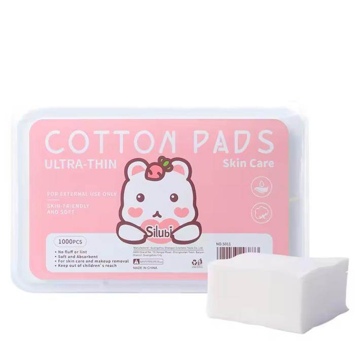 SALE Kapas Wajah CSM Jerawat 1000pcs / Kapas Toner Super Tipis / Kapas Skin Care Free Box TERMURAH