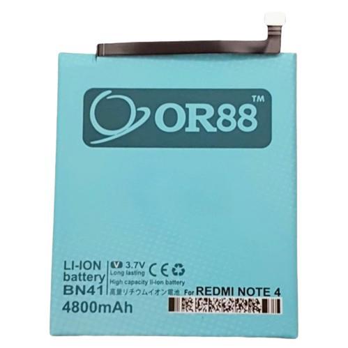 Baterai BN41 Redmi Note 4 4800mAh Battery Double Power OR88 Xiaomi Redmi Note 4X