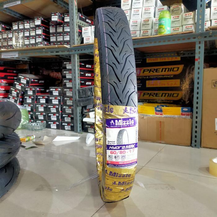 Ban Motor MIzzle Hydra Max 60/80-17 Soft Compound ring 17 Tube Type Ban Cacing Balap Drag