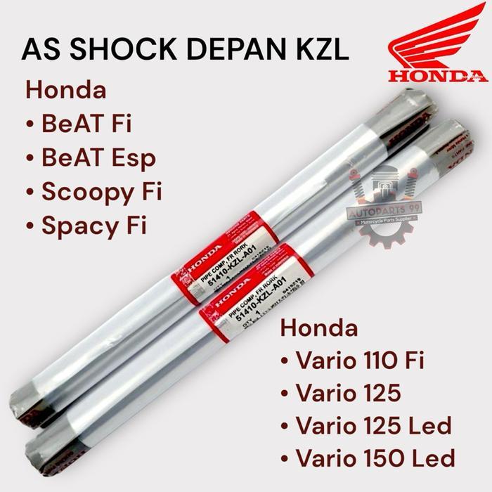 As Shock Depan Honda Vario Beat Scoopy Spacy Original Honda Shock Pipa Honda Kzl