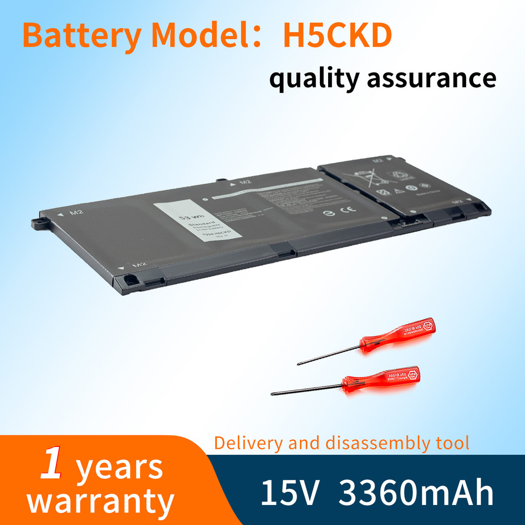BVBH H5CKD Laptop Battery For DELL Inspiron 5408 5508 5509 5400 5406 7405 7500 7506 2-in-1 For DELL 