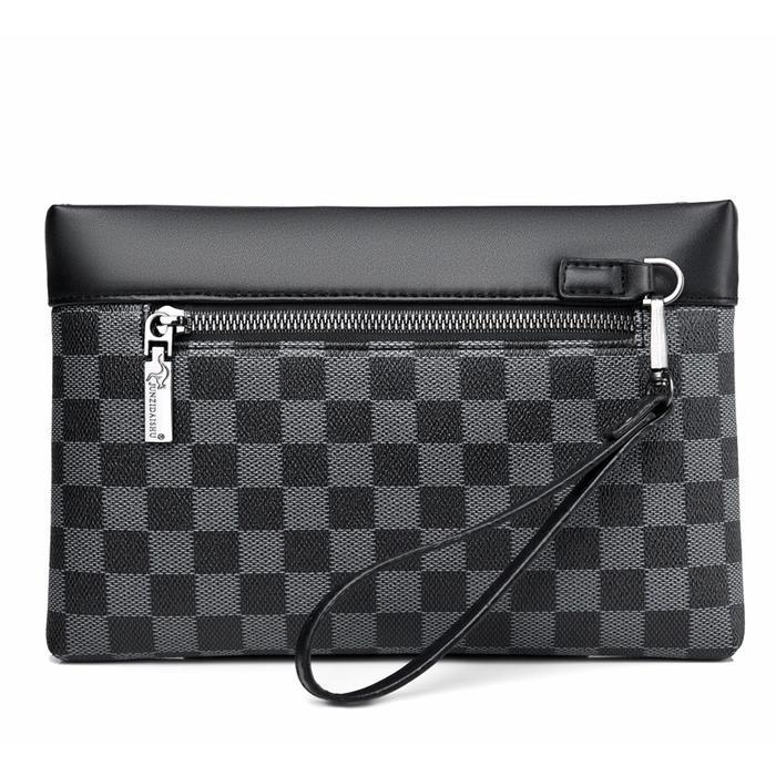 New Dompet Clutch Pria Tas Tangan Cowok Cewek Dompet Besar Pria Dompet Bisnis Laki Laki Import