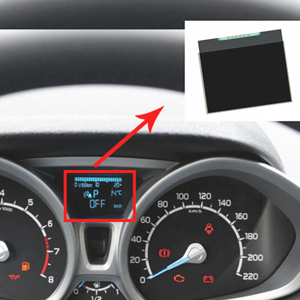 Dashboard LCD Display For Ford EcoSport 2013-2017 Instrument Cluster Speedometer Screen Car Radio