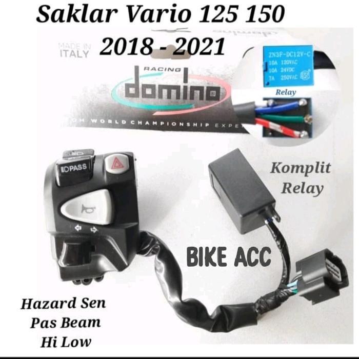 SAKLAR KIRI DOMINO NEW VARIO 125 150 2018