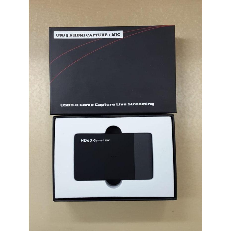 Video Capture 1080P Hdmi to usb 3.0 HD 60 Game Live Broadcast
