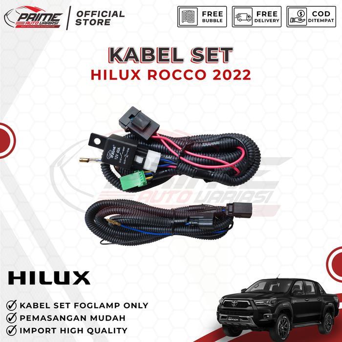 Promo Foglamp Fog Lamp Lampu Kabut Mobil Hilux Rocco 2021 2022 2023 Hilux Rocco