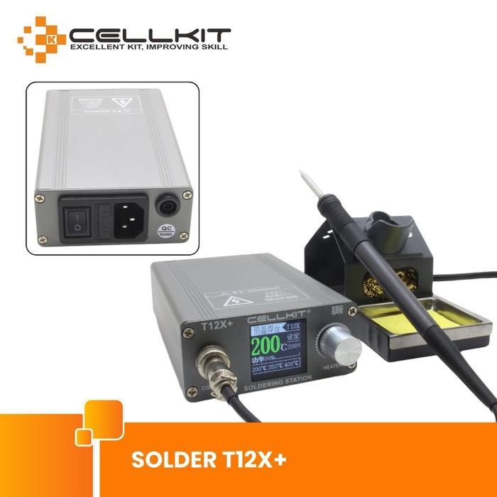 CELLKIT SOLDER STATION SOLDER PREMIUM T12X+ ORI