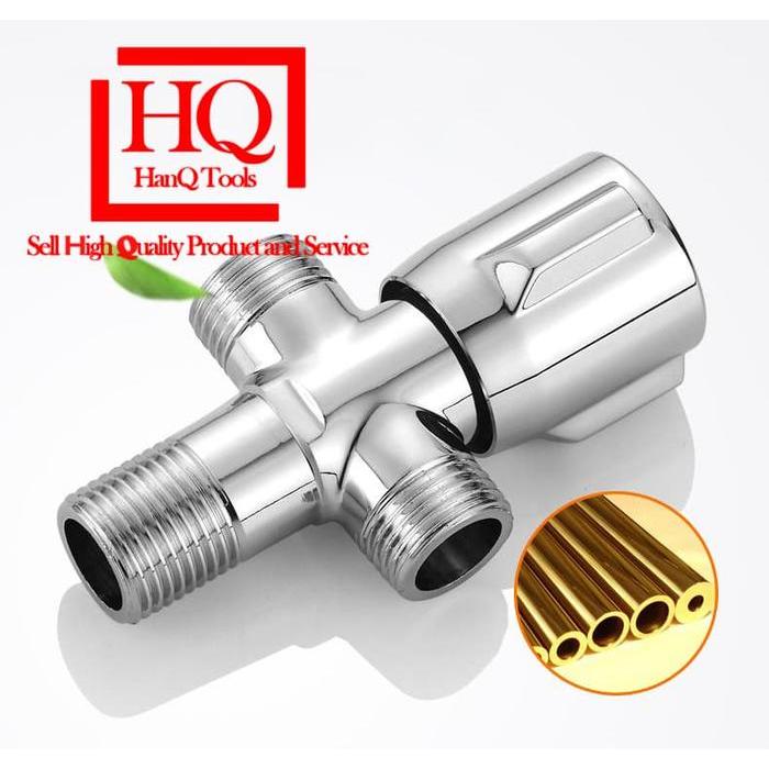 Paloma - Stop Kran Kran Tembok Cabang Keran T Shower Jet Kloset Bidet Closet K