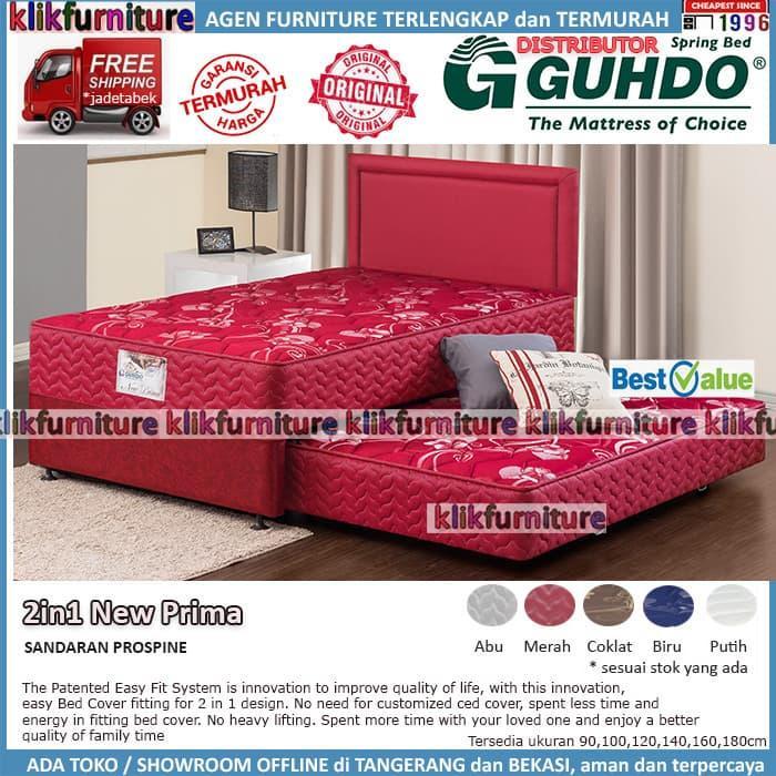 2in1 Guhdo New Prima Prospine (set 100x200) Springbed Sorong