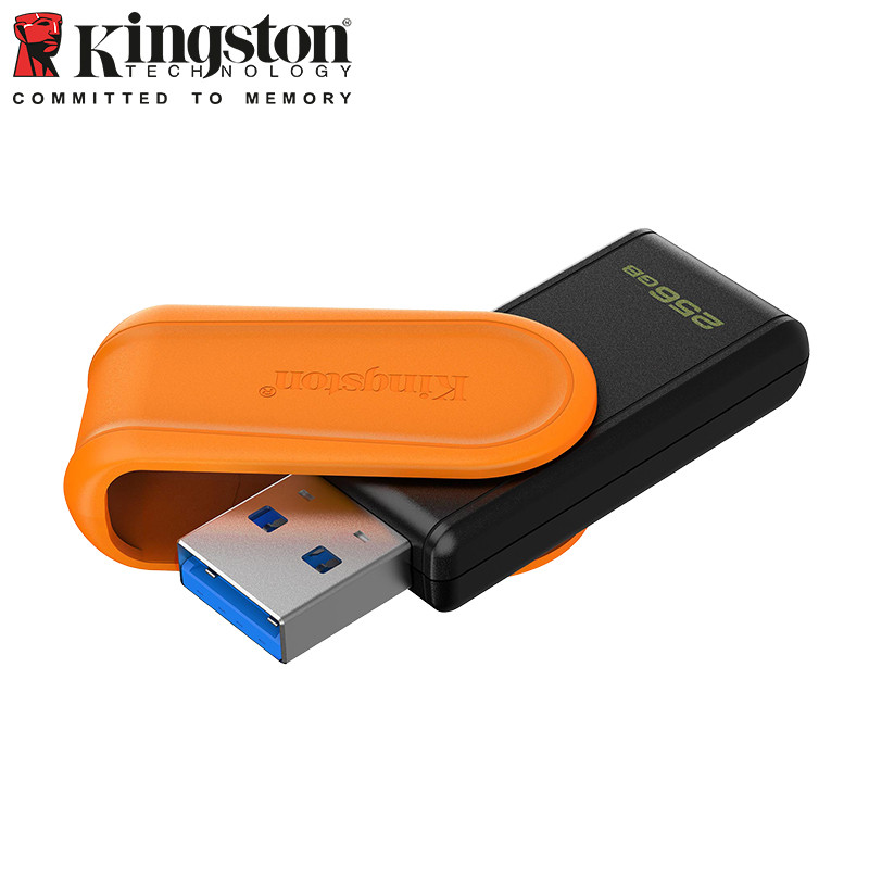 Kingston DataTraveler Exodia S USB 3.2 Flash Drive with Swivel Cap in Bold Colors Pendrive Disk 64GB