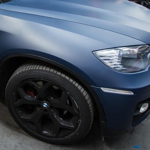 Maxdecal 9600 Smc24 Navy Blue Super Matt Chrome Satin Evolution Wrap