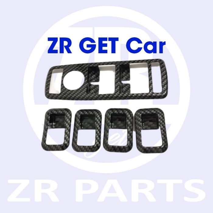 Cover Panel Switch Power Window Mercedes Benz W204 W212 W218 Carbon