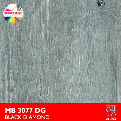 AICA HPL AICA MB 3077 DG - BLACK DIAMOND - WOODGRAIN .