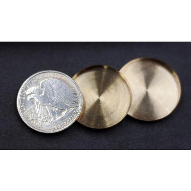 Triad Coins (Walking Liberty Half Dollar Gimmick) Desinged By Joshua Jay Coin Magic Tricks Street