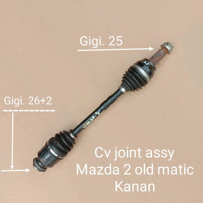 Cv Join Assy As Roda Drive Shaft Mazda 2 Lama Rh/Lh newss