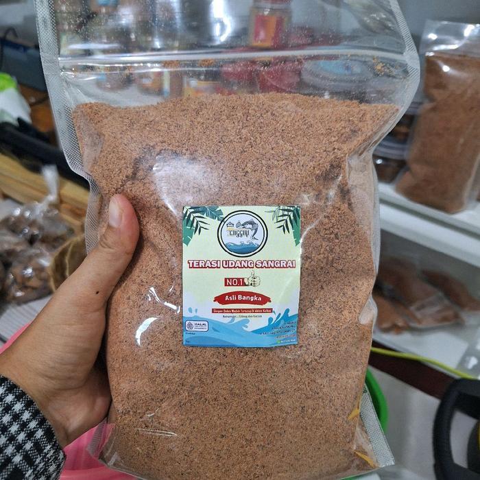 Refill Terasi Sangrai Super , Terasi Bangka Udang Super - Siap Saji Sudah Matang