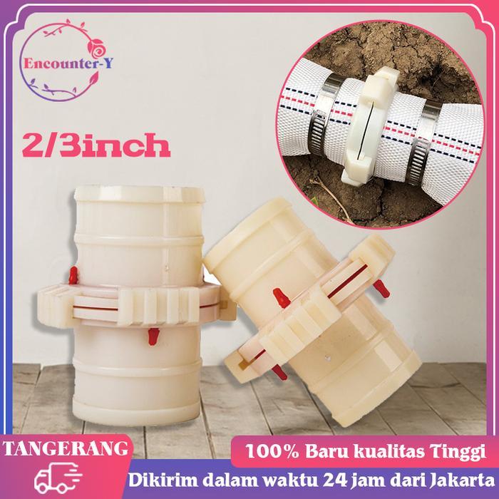 Sambungan Selang 2 Inch 3 Inch Sambungan Selang Irigasi Plastik Sambungan Selang Drip