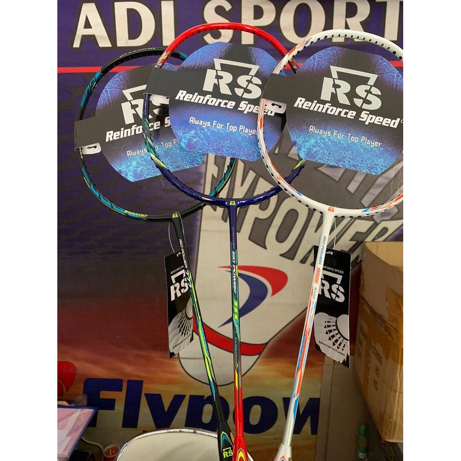 Raket Badminton / Bulutangkis RS ISO POWER EVO 111 555 777 FREE TAS KAOS DAN SENAR