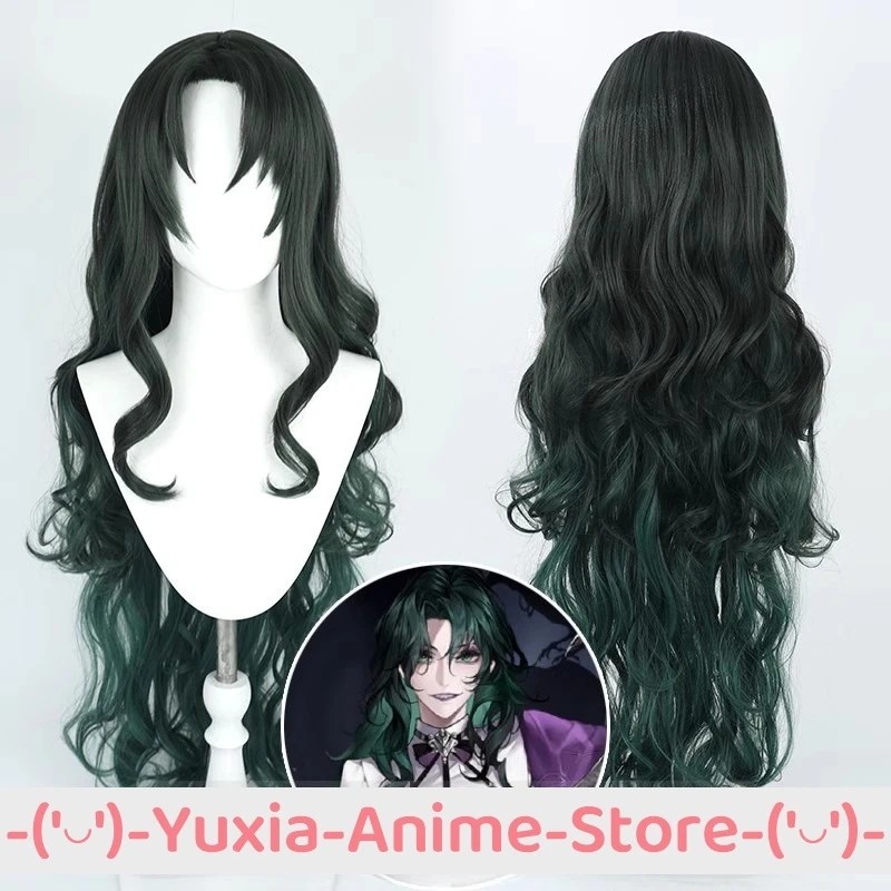 PATH TO NOWHERE RAVEN COSPLAY WIG AND CAP ANIME GAME ROLEPLAY WIGS PARTY COSTUME PROP SYNTHETIC HAIR