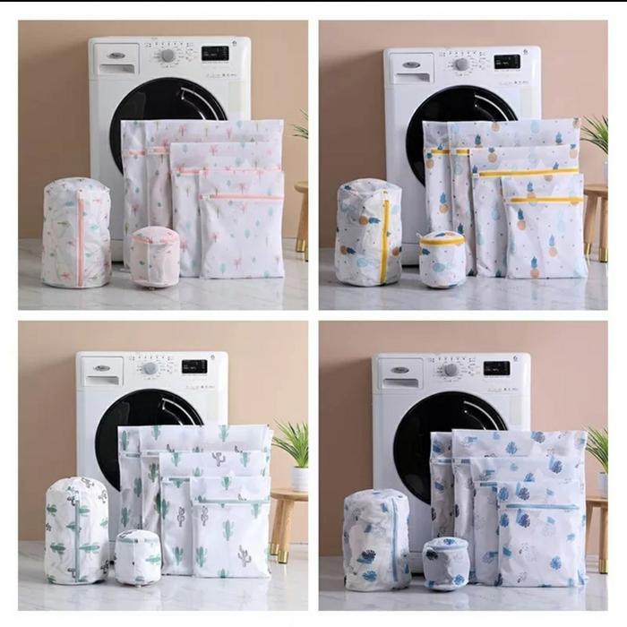 [] LAUNDRY BAG Mesin Cuci Kantongan Bra Baju Mesin Cuci Jaring Pakaian