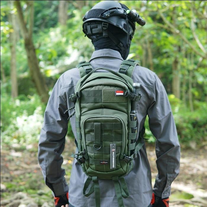 Shimano - Tas Ransel Sepeda Backpack Tentara Military Hydropack Tas Cantol Tas Biker Tas Fungsional