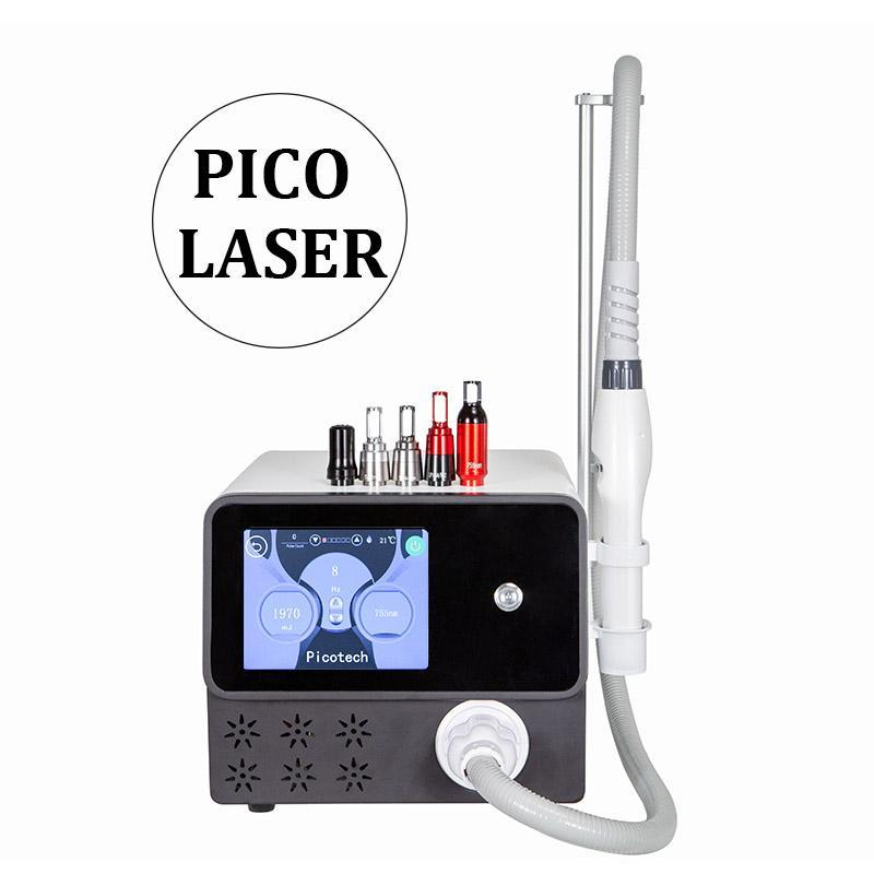 Nd Yag Laser Tattoo Removal Carbon Peeling Machine Portable Picosecond Laser Q Switched NdYag Pico
