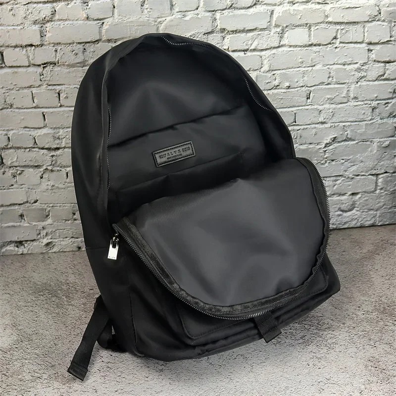 25ss Black ALYX Traveling Bag High Capacity Computer Bag 1:1 Best Quality 1017 ALYX 9SM Casual