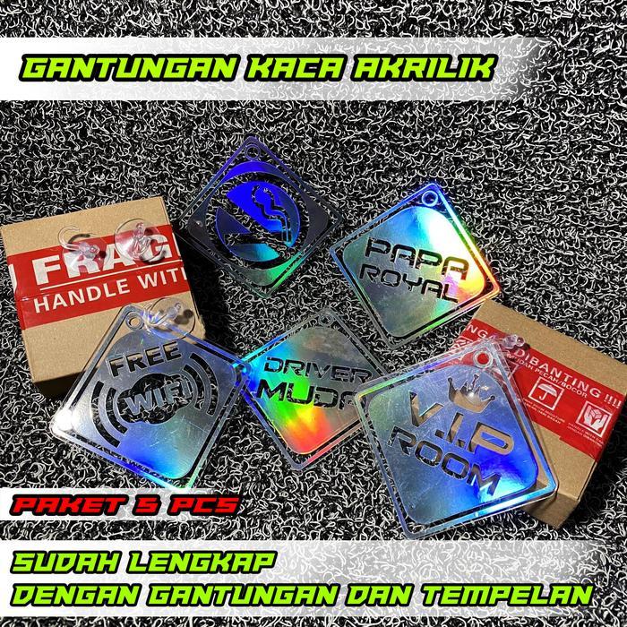 GANTUNGAN KACA MOBIL ARILIK tempelan car