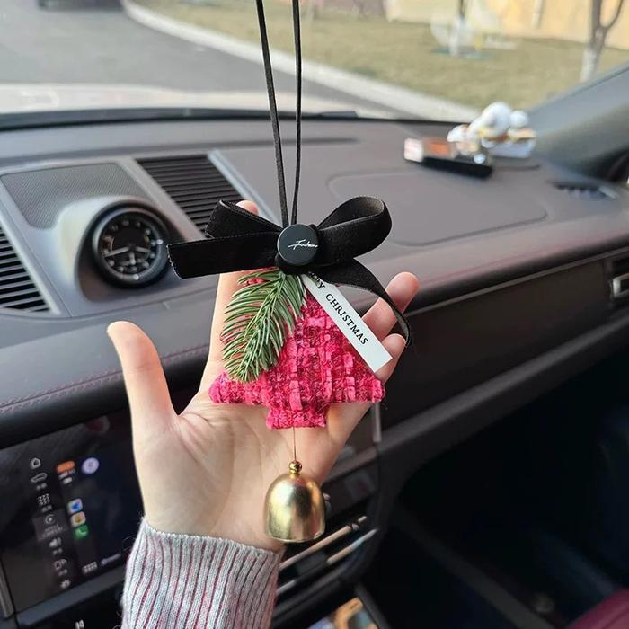 Gantungan Spion Tengah Mobil Christmas Tree/Dekorasi Pintu/Acctas/Gift