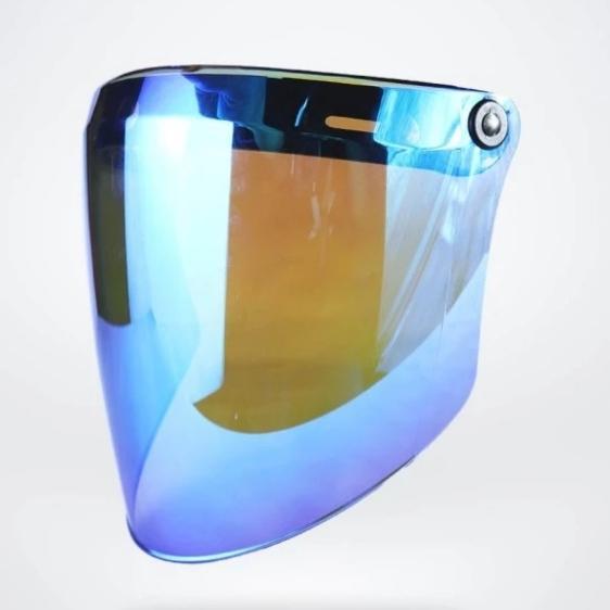 VISOR RETRO SNAIL IRIDIUM BLUE