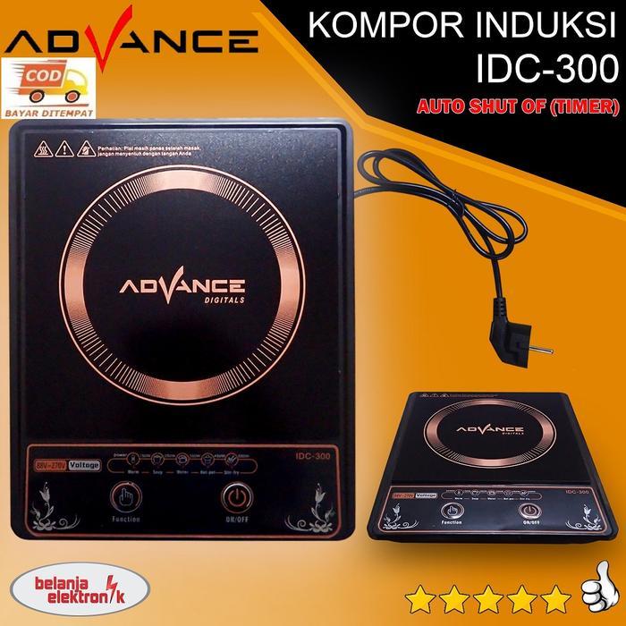 ADVANCE IDC 300 Kompor Listrik Induksi Portable Low Watt Garansi Resmi 1 Tahun