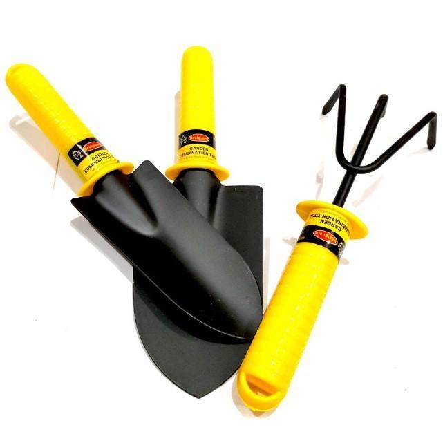 N3W bestguard alat kebun komplit 3 pcs sekop mini garu garden tool