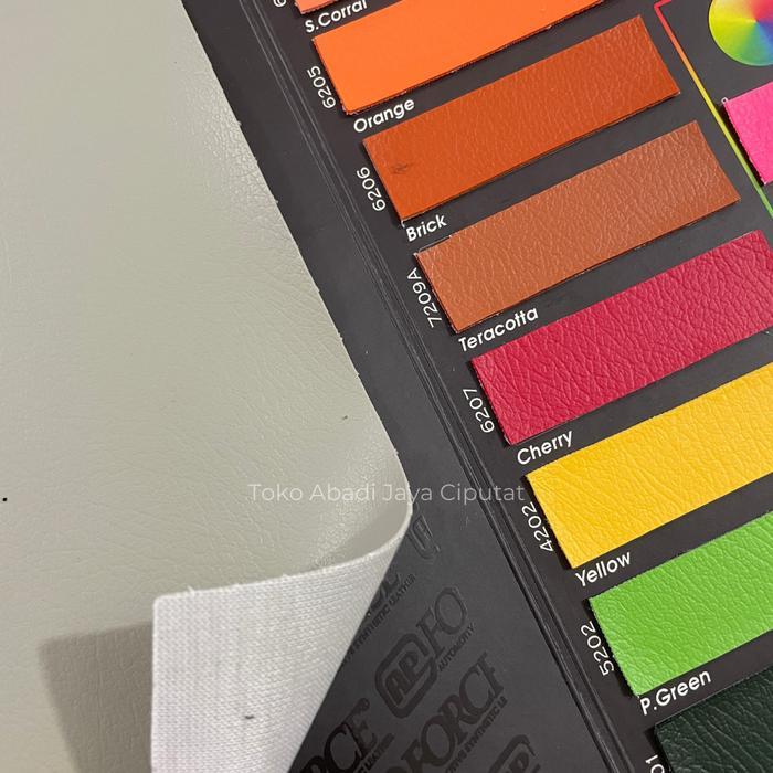 Bahan Jok Mobil Cherokee Force Kulit Sintetis Meteran