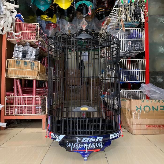 Sangkar Kandang Burung Murai No. 2 PVC DECAL BNR INDONESIA ORIGINAL