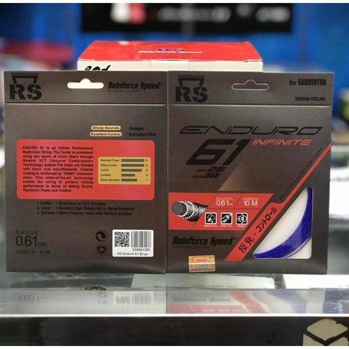 Senar Raket badminton RS ENDURO 61 original