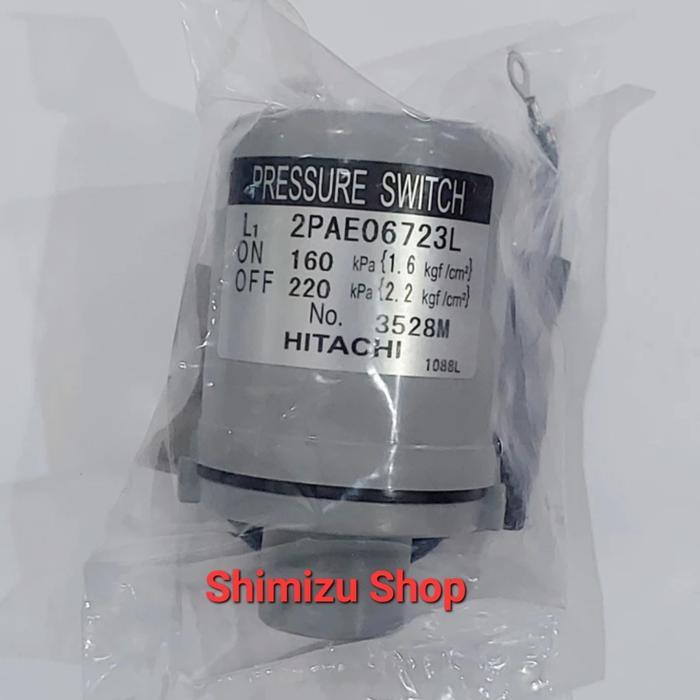 TERBARU Pressure Switch Pompa Hitachi WTP 100GX / Hitachi WTP 150GX / Hitachi WMP 130GX / Hitachi