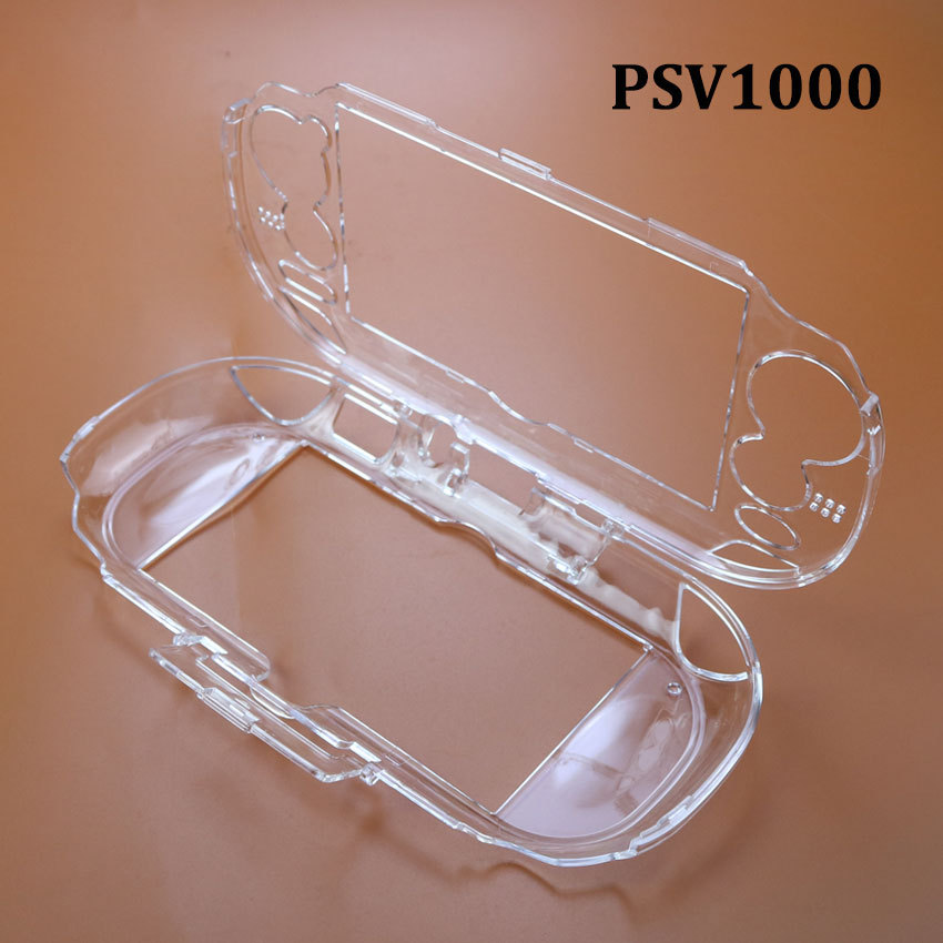 JCD Plastic Clear Crystal Protective Hard Shell Skin Case Cover For PS Vita PSV PSP GO 1000 2000