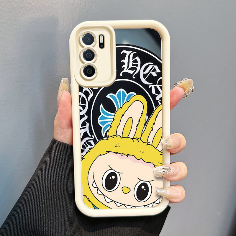 Casing Hp OPPO A16 OPPO A16s OPPO A54s Case Casing Berubah boneka Pola Kasus cermin tangga Kasus pon