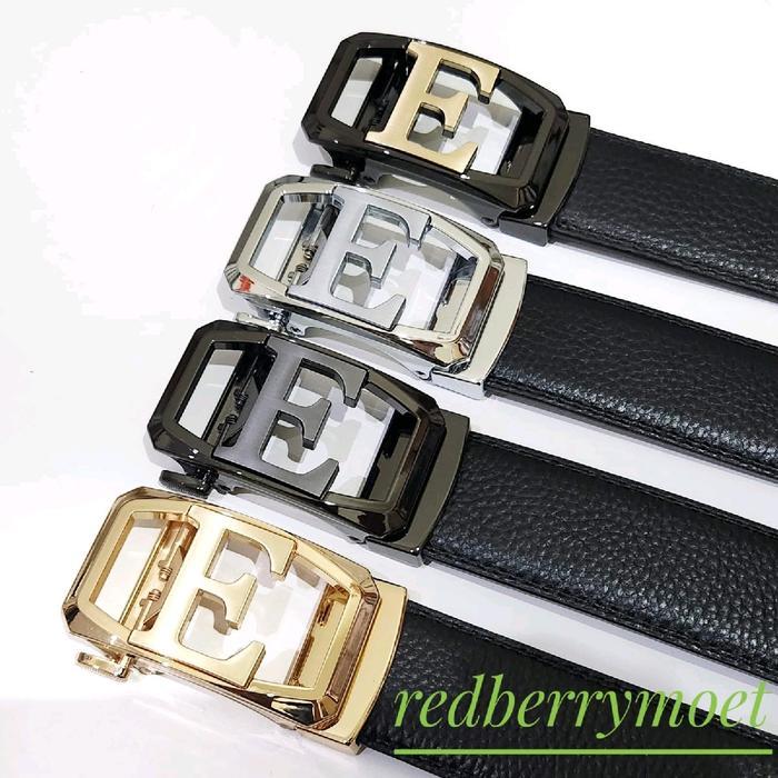 Ikat Pinggang Minimalis Gesper Ikat Pinggang Pria Rel Huruf E