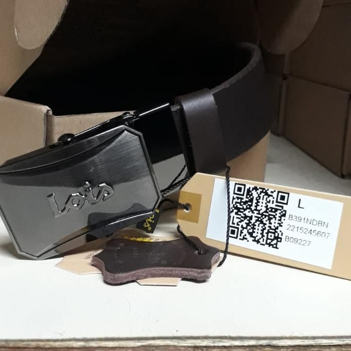 Sabuk Pria Belt Lois Original B341Mdbn